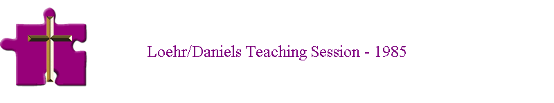 Loehr/Daniels Teaching Session - 1985